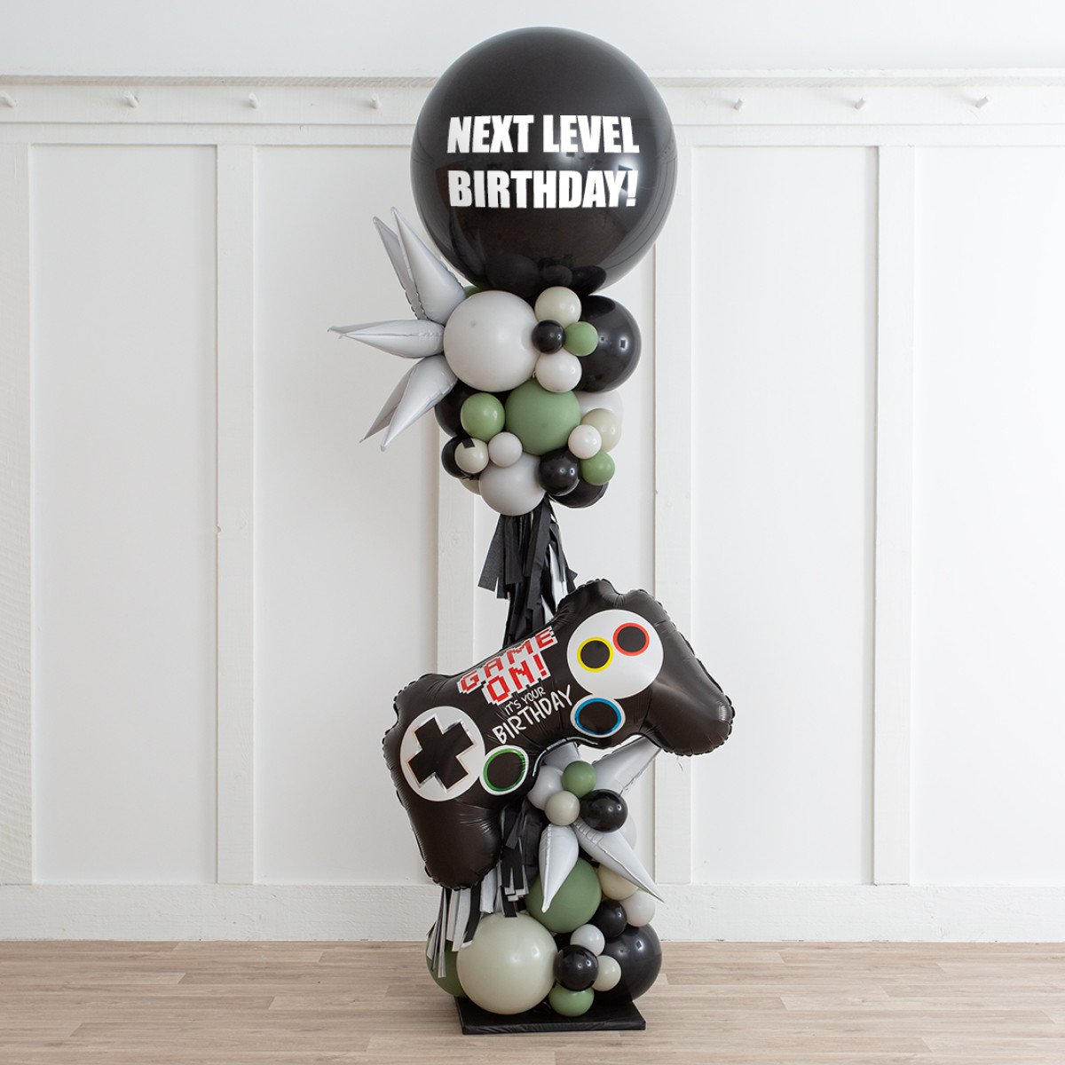 Personalized Party League Balloon Party Pillar
