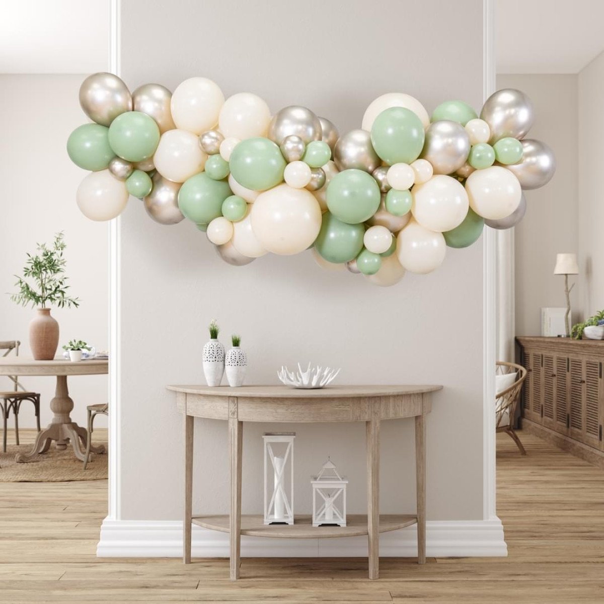 Eucalyptus Inflated Balloon Garland – 2m