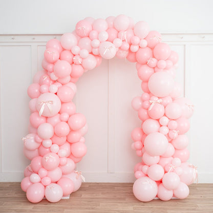 Baby Pink Ready-Made Balloon Arch - 2m x 2m