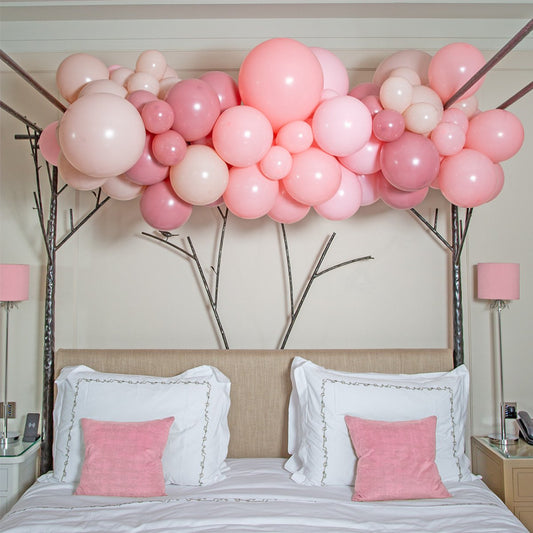 Cherry Blossom Inflated Balloon Garland – 2m