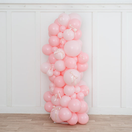 Baby Pink Inflated Balloon Pillar – 2m
