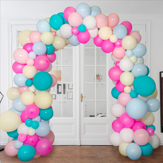 Ibiza Skies Ready-Made Balloon Arch – 2m x 2m