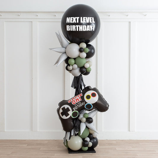 Personalized Party League Balloon Party Pillar