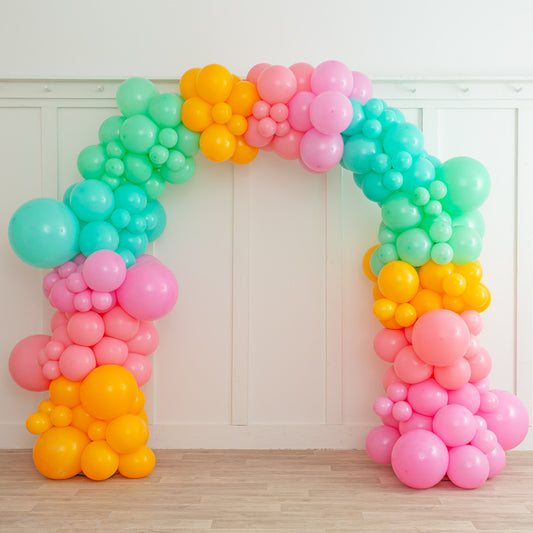 Tutti Fruity Summer Ready-Made Balloon Arch – 2m x 2m