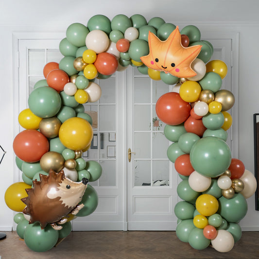 Woodland Critters Balloon Arch – 2m x 2m