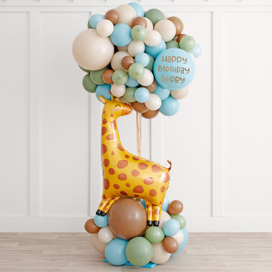 Safari Cubs Personalized Hot Air Balloon