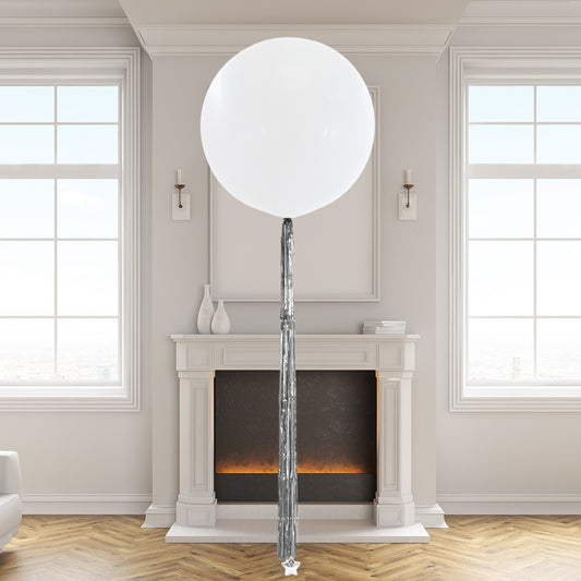 Stylish Metallic Tassel Tail Giant Balloon
